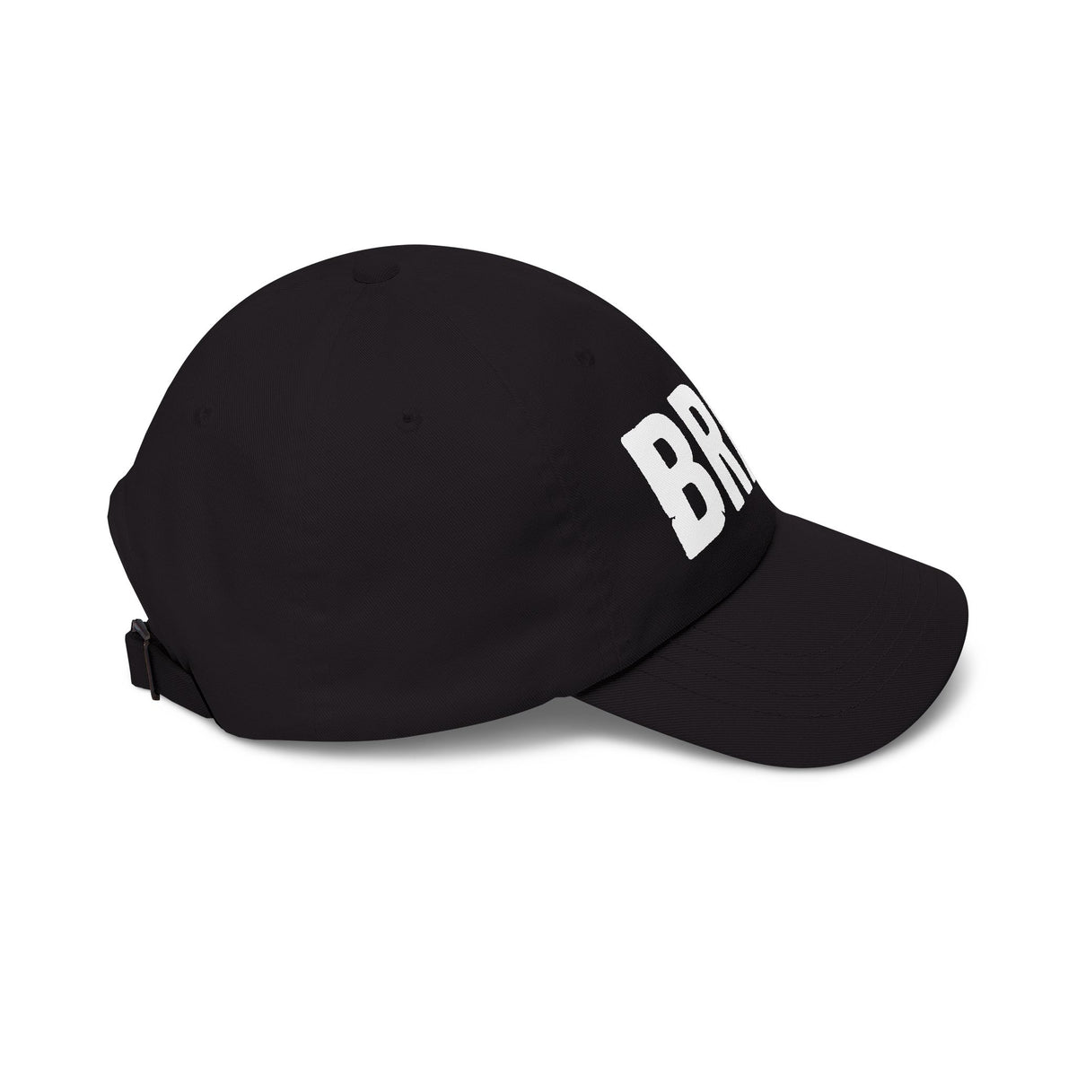 BRKN Wordmark Dad Cap, Black
