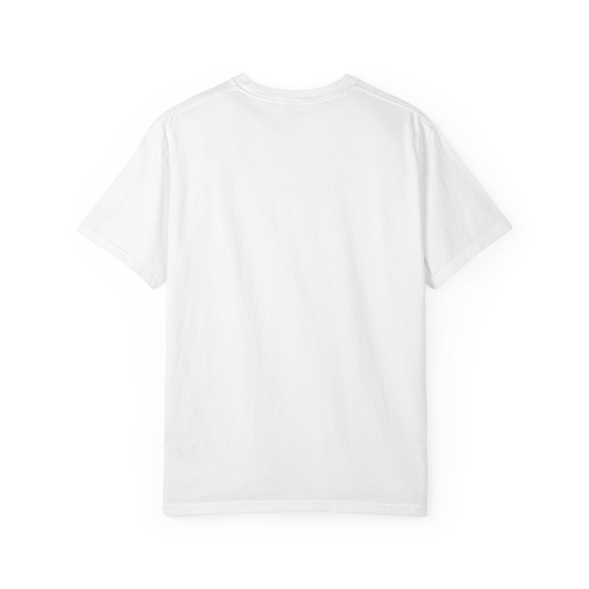 BRKN Cracked Mask Heavyweight Tee, White (Unisex)