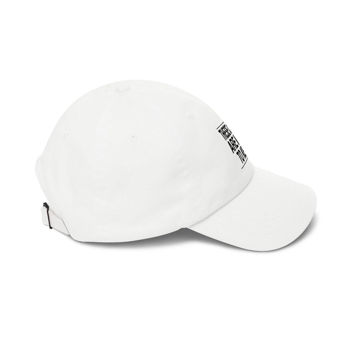 BRKN “These Cracks Are Mine To Keep” Dad Cap, White