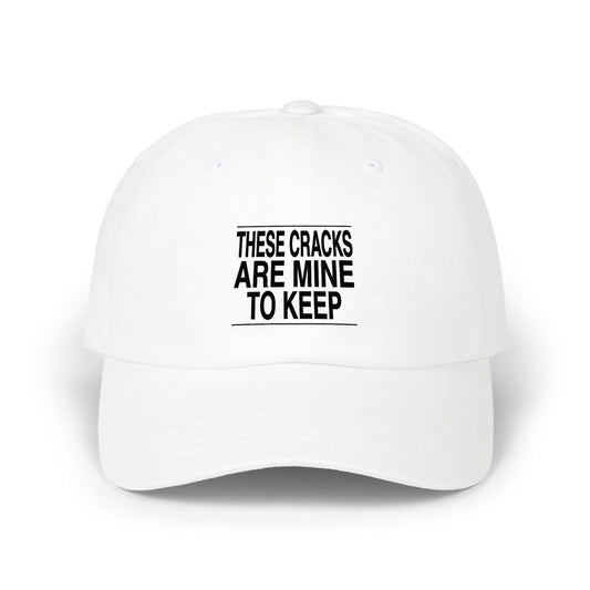 BRKN “These Cracks Are Mine To Keep” Dad Cap, White