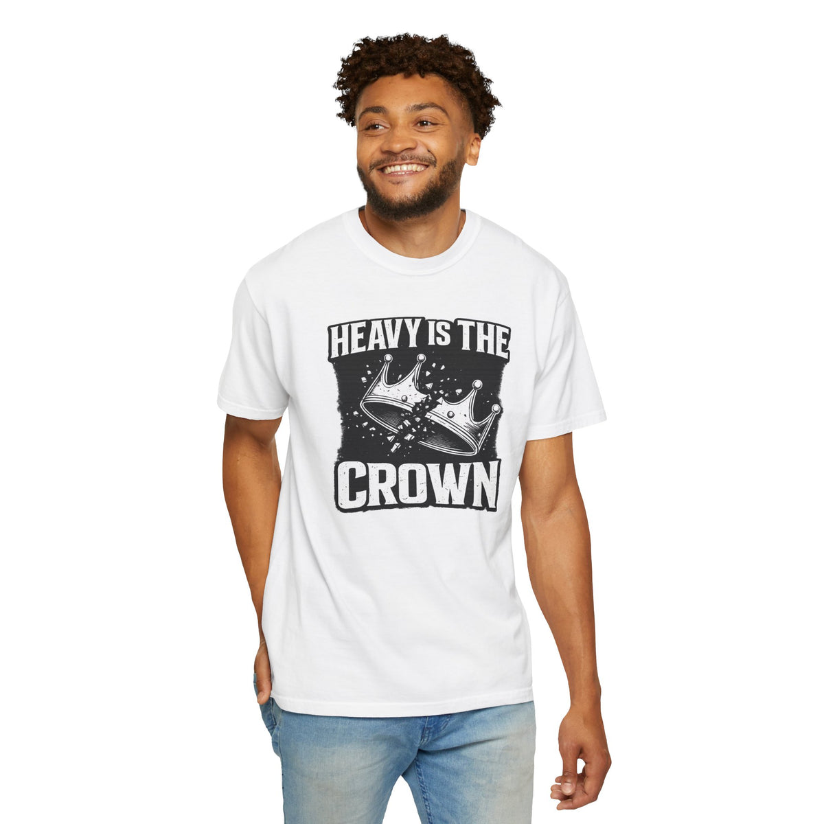 BRKN Heavy Is The Crown Heavyweight Tee (Unisex)