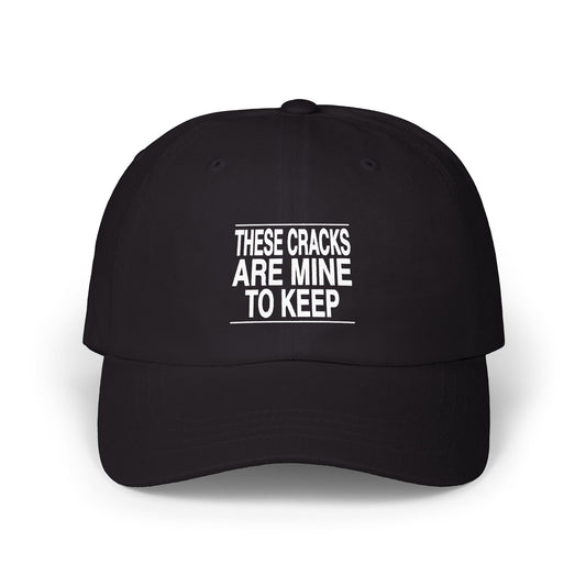 BRKN “These Cracks Are Mine To Keep” Dad Cap, Black