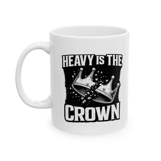 BRKN Heavy Is The Crown Ceramic Mug, 11oz