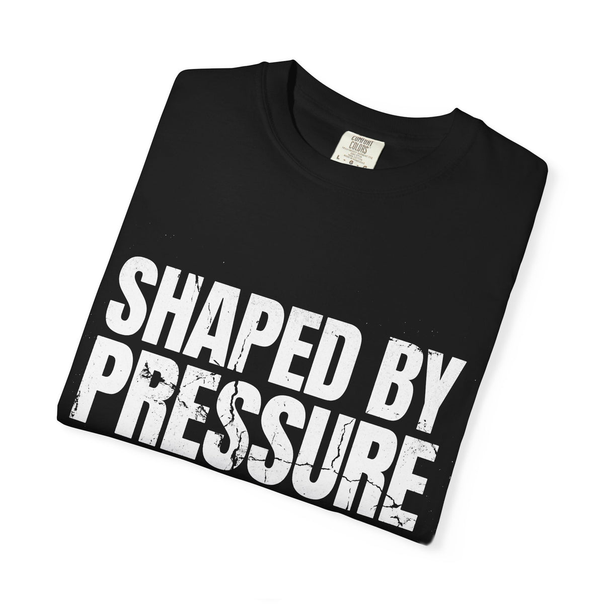 BRKN Shaped By Pressure Heavyweight Tee, Black (Unisex)