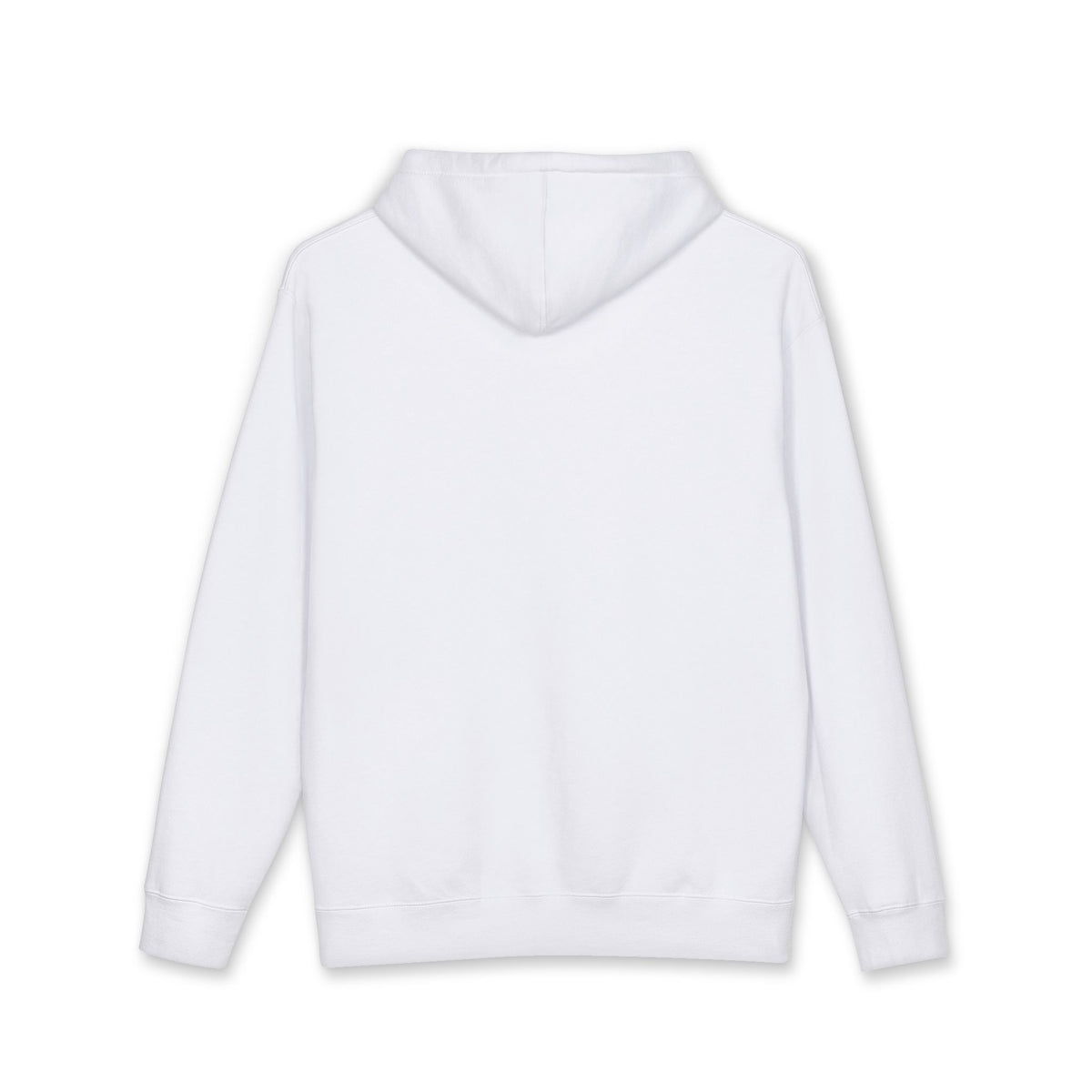BRKN Bad Guy Heavyweight Hoodie, White (Unisex)