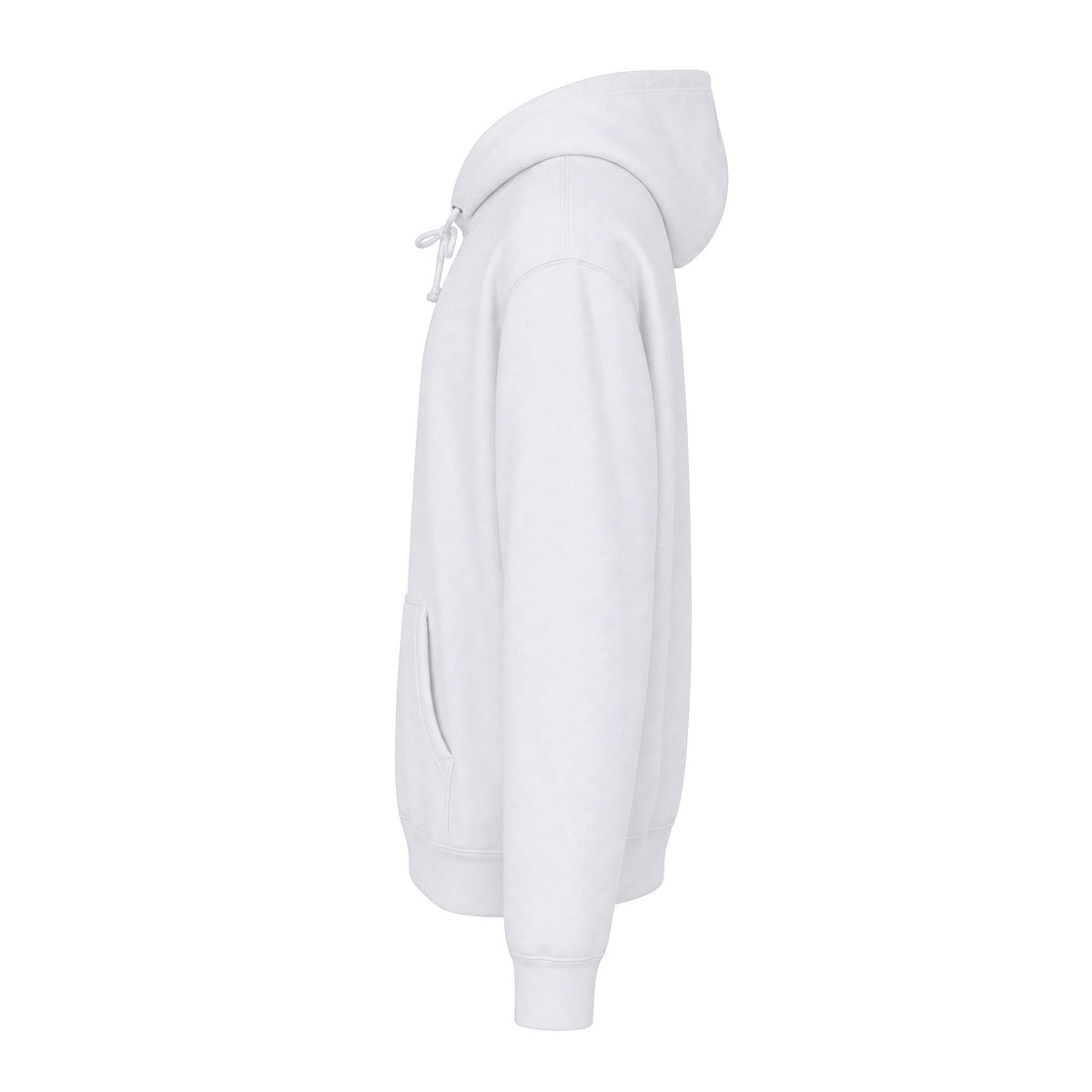 BRKN Rewrite The Wreck Heavyweight Hoodie, White (Unisex)