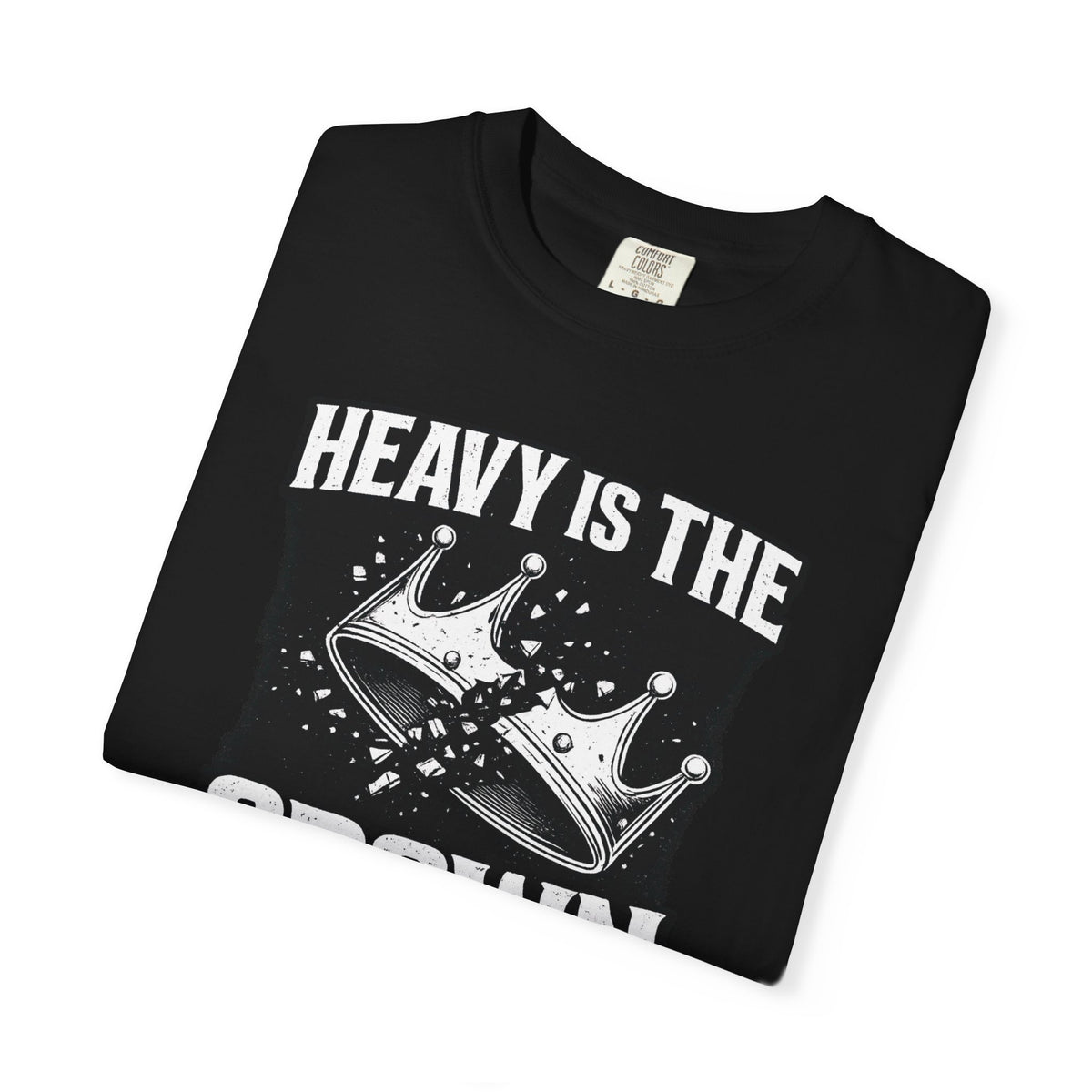 BRKN Heavy Is The Crown Heavyweight Tee (Unisex)