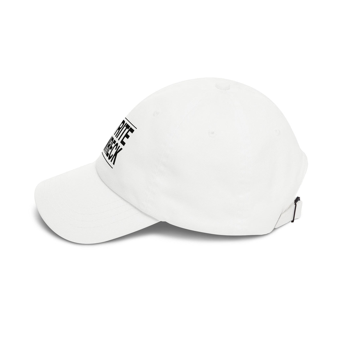 BRKN “Rewrite The Wreck” Dad Cap, White
