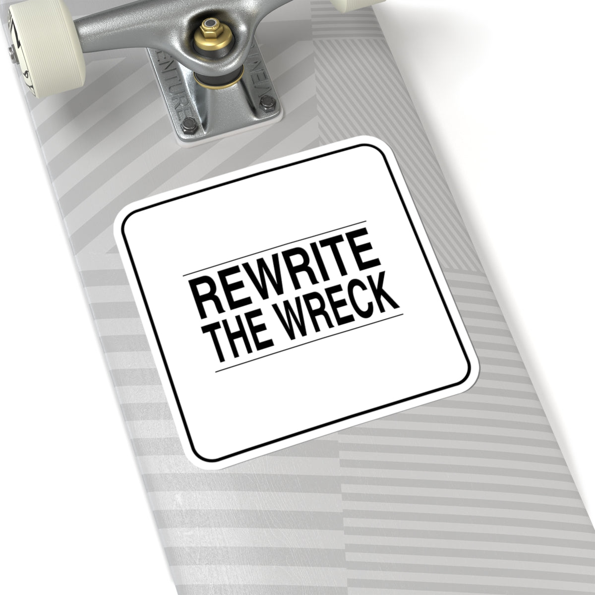 BRKN “Rewrite The Wreck” Kiss-Cut Sticker