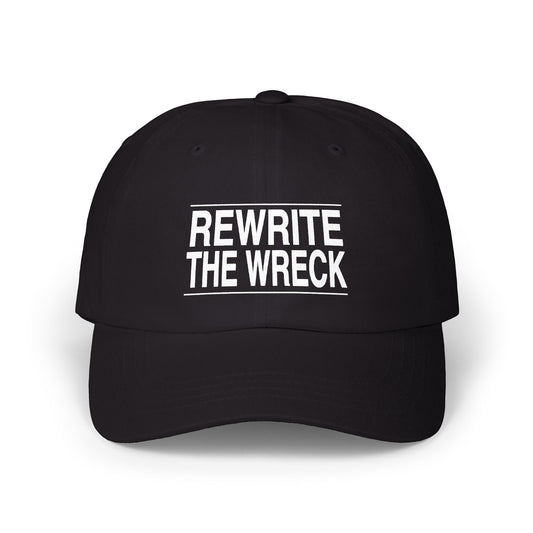 BRKN “Rewrite The Wreck” Dad Cap, Black