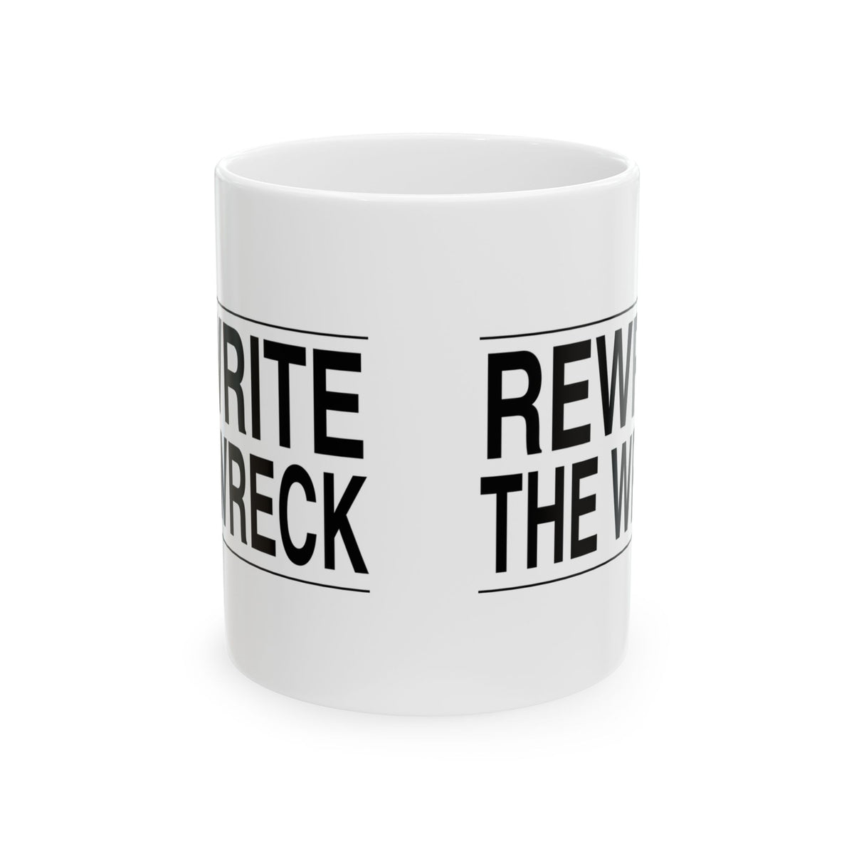 BRKN “Rewrite The Wreck” Ceramic Mug (11oz)